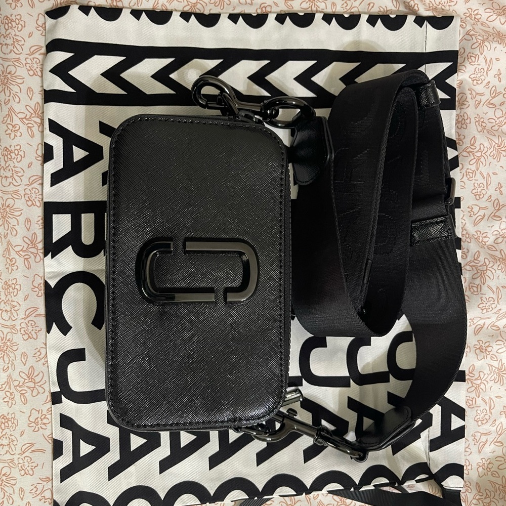 Marc Jacobs Black Crossbody Bag